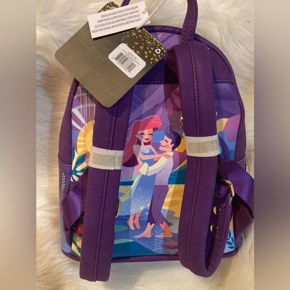 Loungefly Disney Ariel Castle mini backpack - Picture 3 of 5